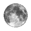 Moon spinning gif